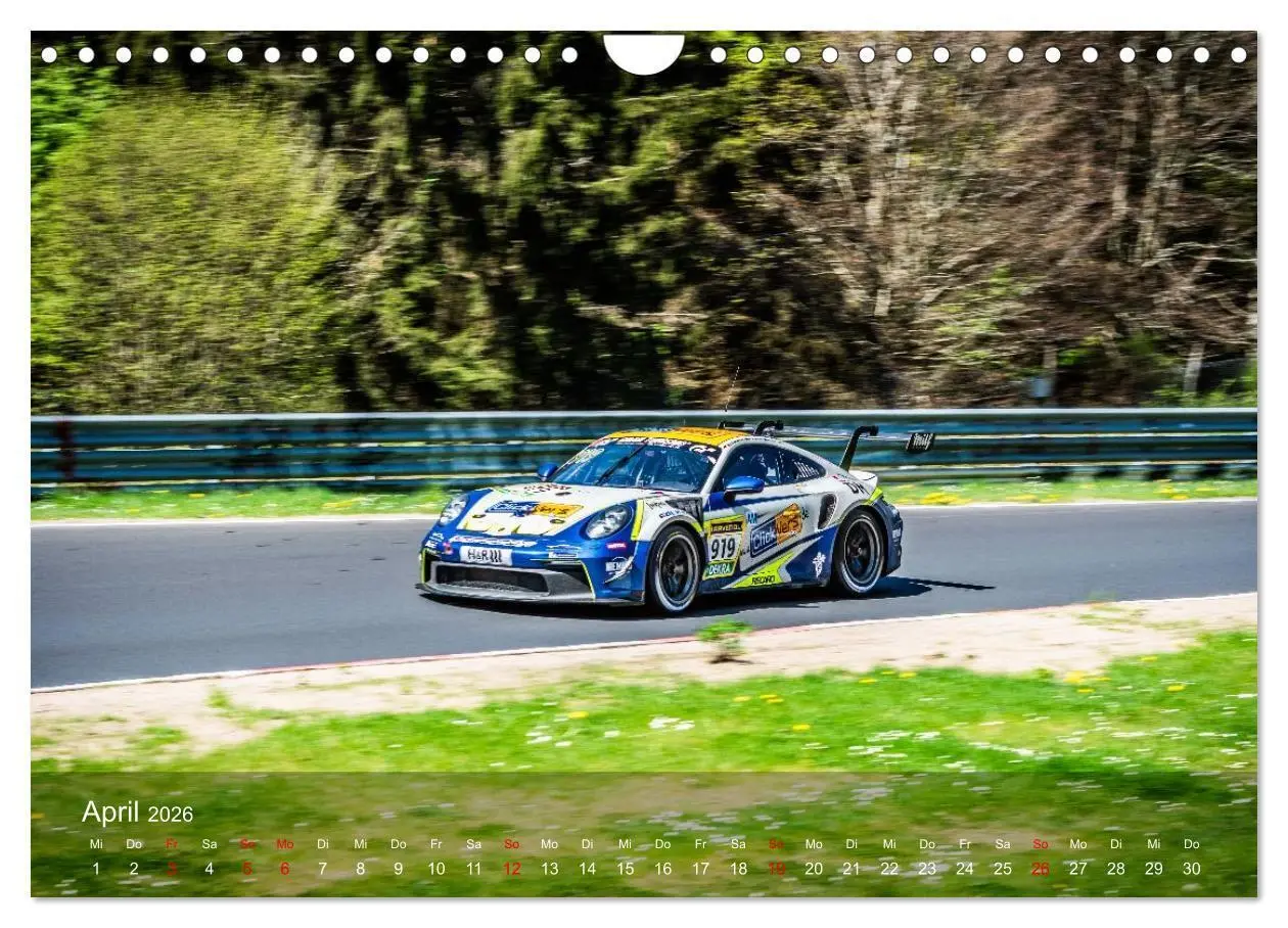 Bild: 9783516721126 | Motorsportkunst aus Weissach (Wandkalender 2026 DIN A4 quer),...