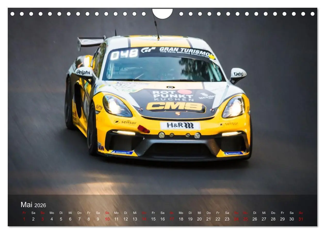 Bild: 9783516721126 | Motorsportkunst aus Weissach (Wandkalender 2026 DIN A4 quer),...