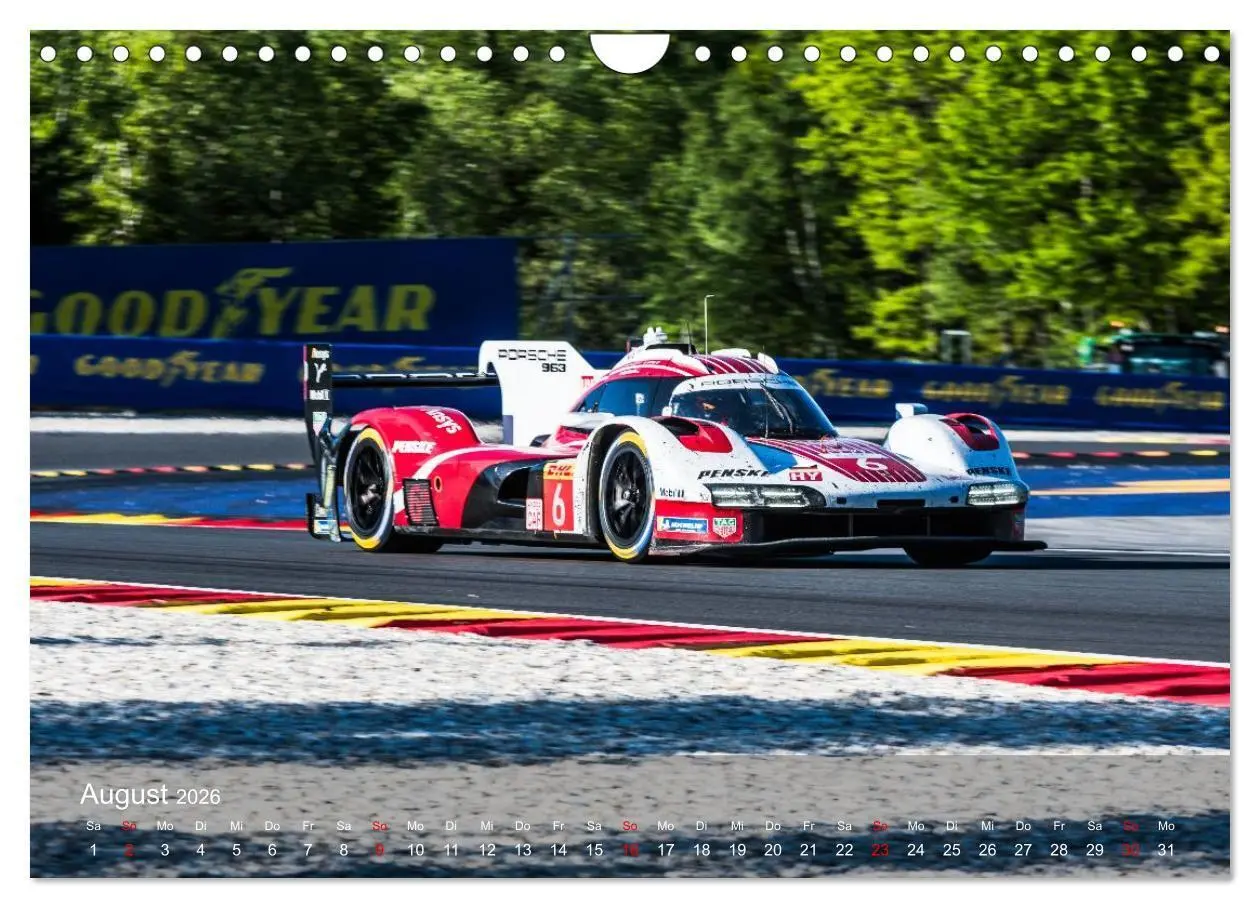 Bild: 9783516721126 | Motorsportkunst aus Weissach (Wandkalender 2026 DIN A4 quer),...