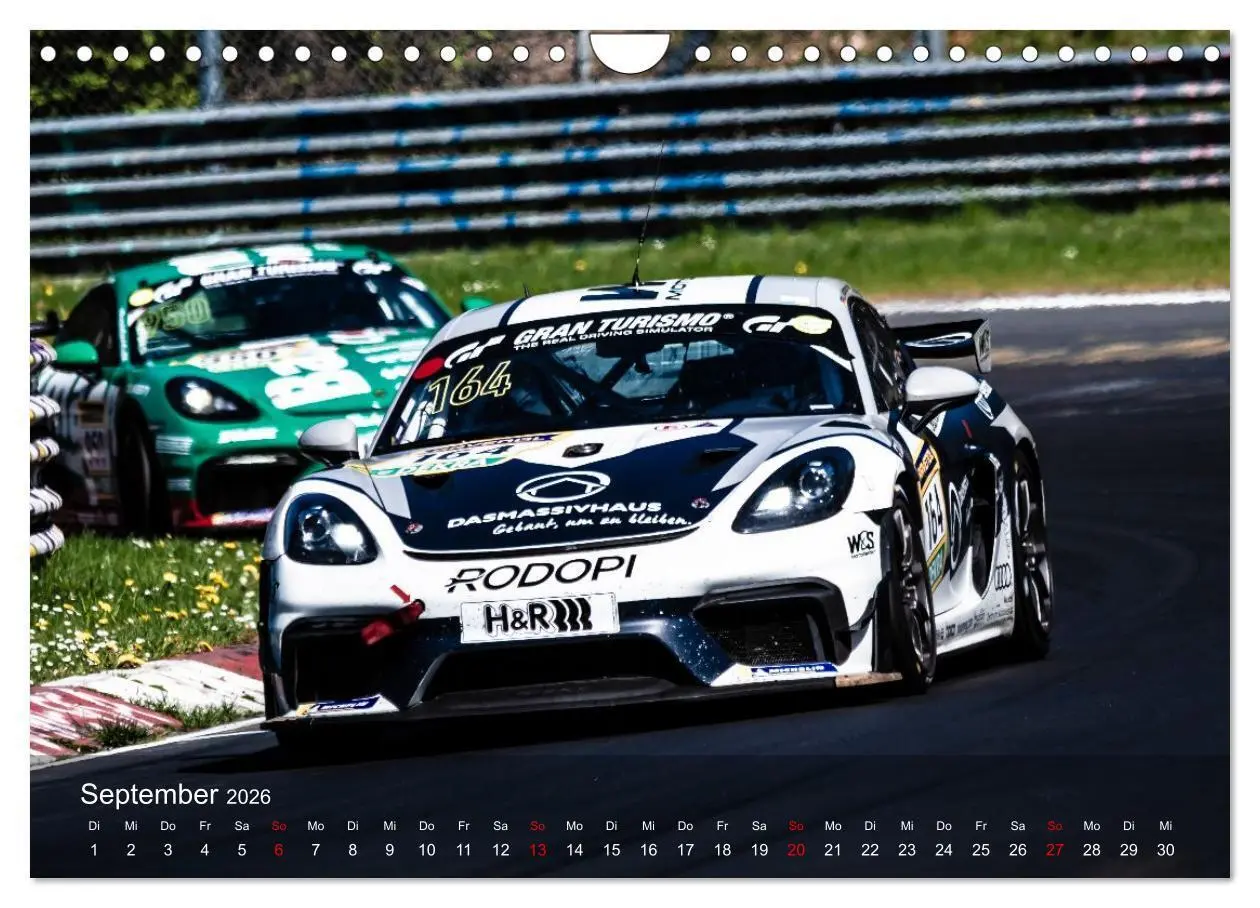 Bild: 9783516721126 | Motorsportkunst aus Weissach (Wandkalender 2026 DIN A4 quer),...