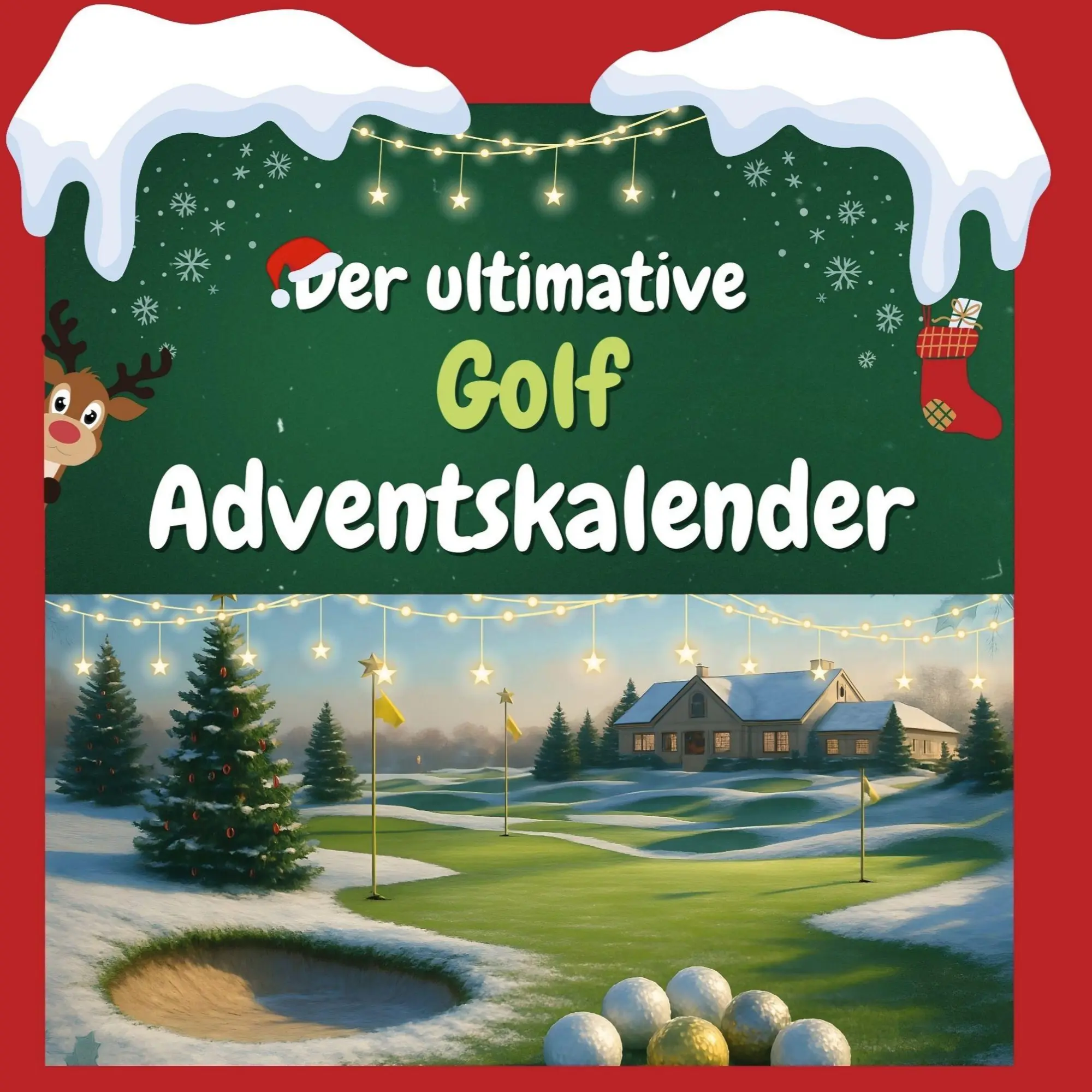 Cover: 9783695301126 | Der ultimative Golf-Adventskalender | Anton Horn | Taschenbuch | 2025