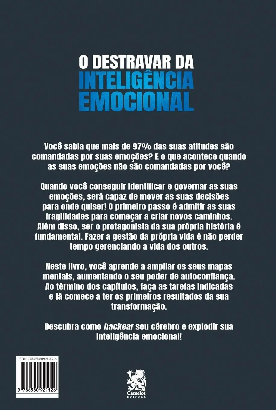 Rückseite: 9786580921126 | O Destravar Da Inteligência Emocional | Pablo Marçal | Taschenbuch