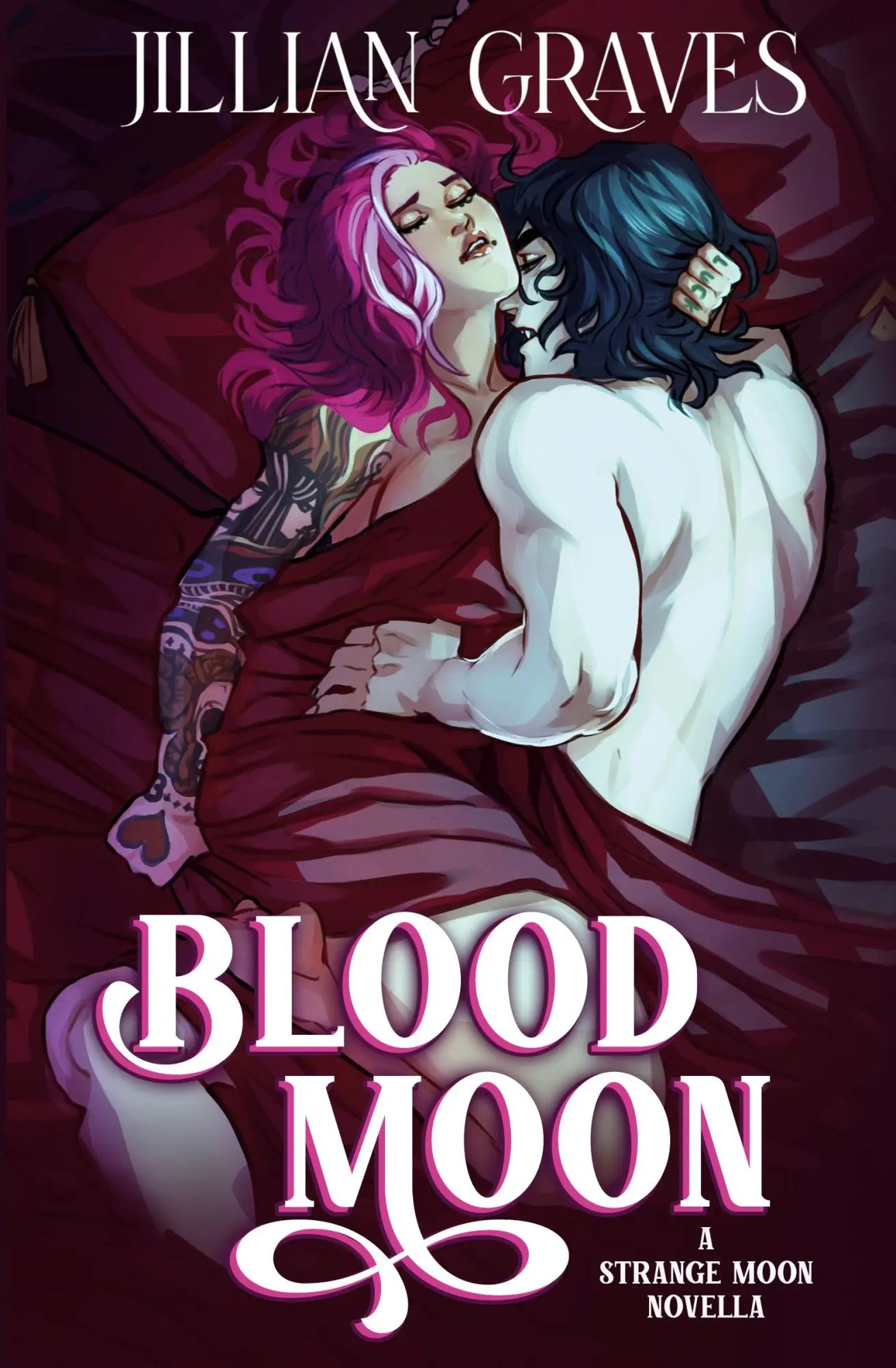 Cover: 9798986021126 | Blood Moon | A Rivals to Lovers Vampire and Witch Romance | Graves