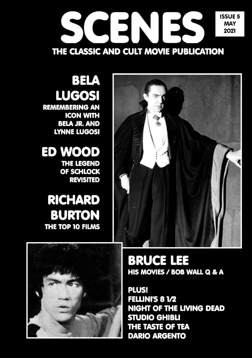 Cover: 9781008971226 | Scenes Issue 5 | The Classic and Cult Movie Publication | Chris Wade