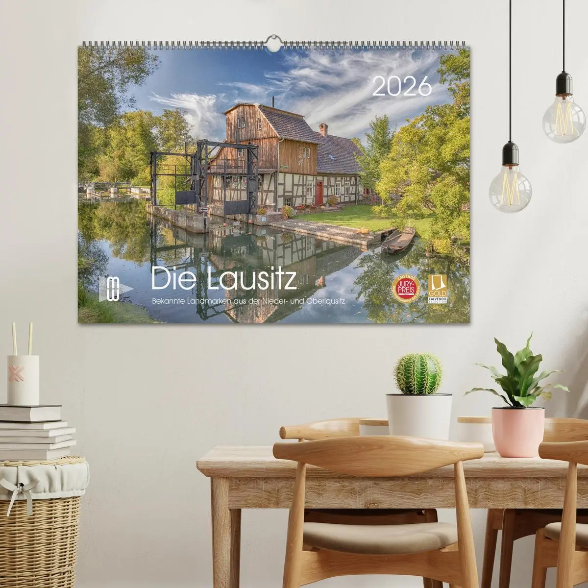 Bild: 9783457551226 | Die Lausitz - Landmarken der Nieder- und Oberlausitz (Wandkalender...