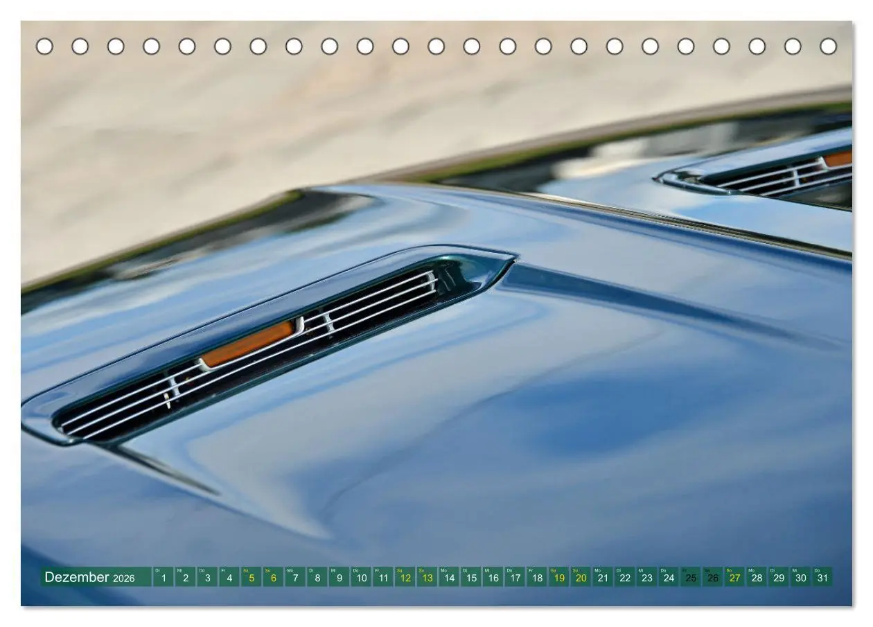 Bild: 9783457621226 | Ein Pony zum verlieben - Ford Mustang 1968 (Tischkalender 2026 DIN...