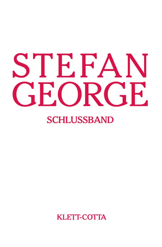 Cover: 9783608951226 | Sämtliche Werke in 18 Bänden, Band 18. Schlussband (Sämtliche Werke...
