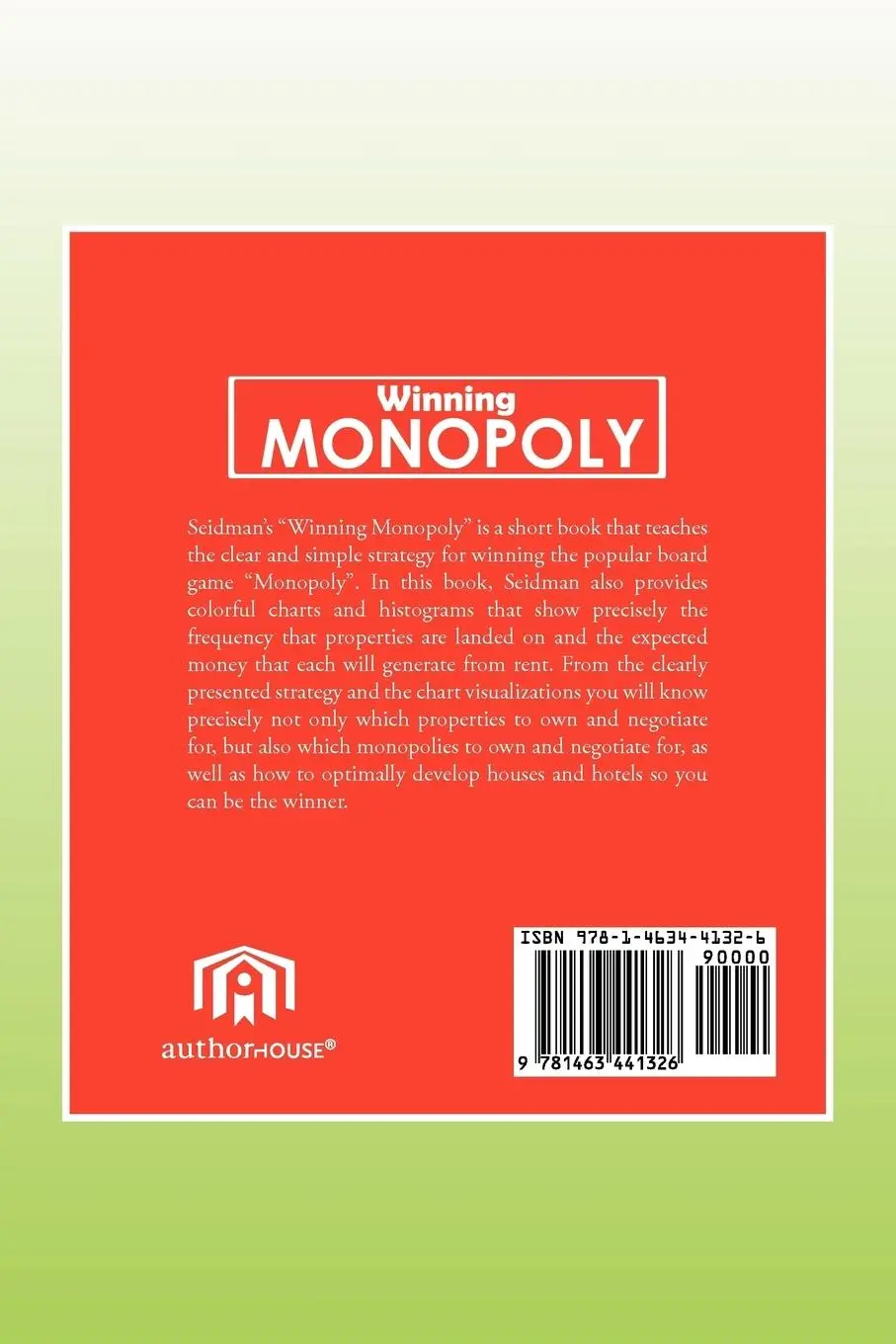Rückseite: 9781463441326 | Winning Monopoly | Glenn Seidman | Taschenbuch | Englisch | 2011