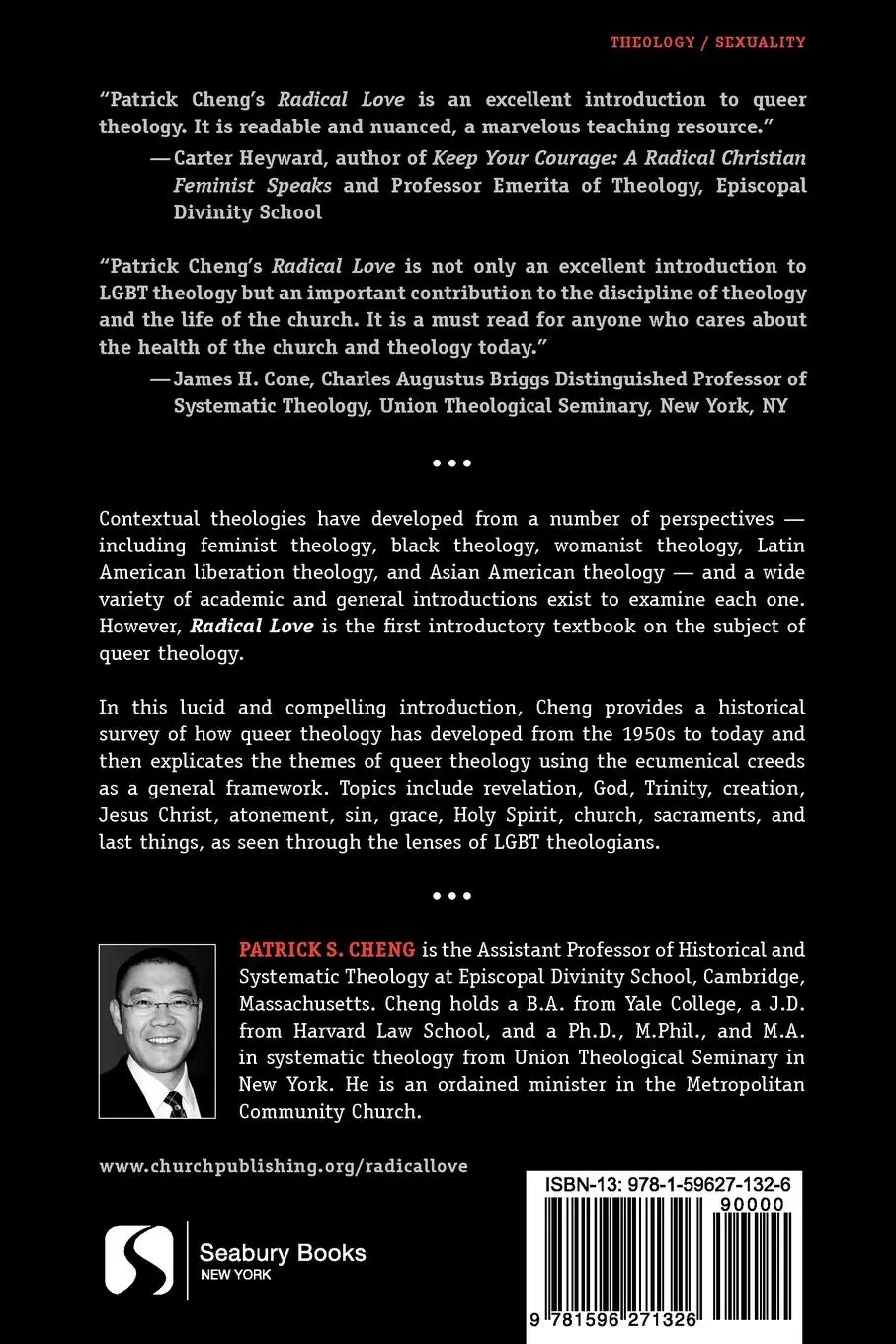 Rückseite: 9781596271326 | Radical Love | Introduction to Queer Theology | Patrick S Cheng | Buch