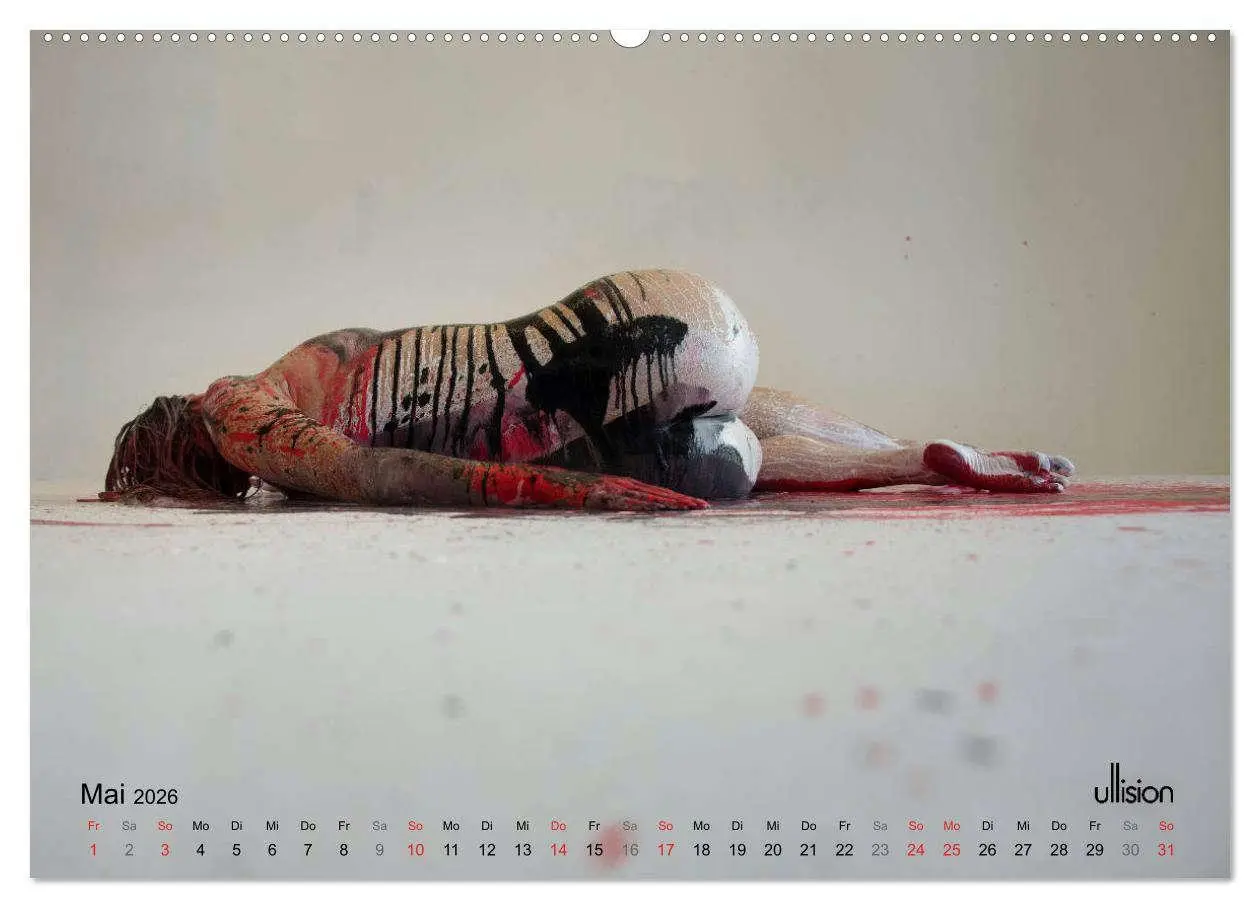 Bild: 9783457921326 | FARBSPIELE - Akt im Feuerwerk der Farben (Wandkalender 2026 DIN A2...