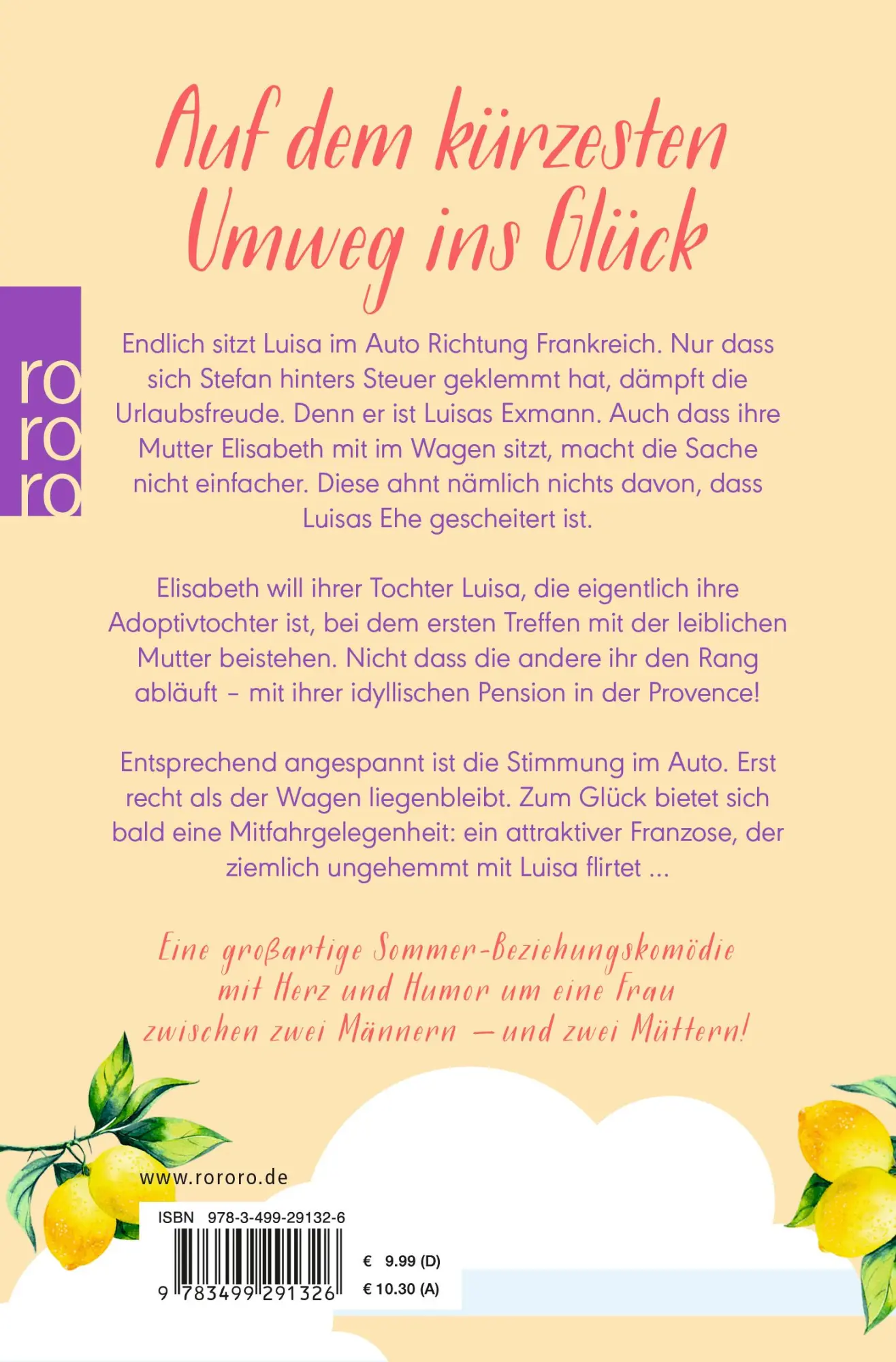 Rückseite: 9783499291326 | Sommer mit Aussicht | Lena Wolf | Taschenbuch | 400 S. | Deutsch