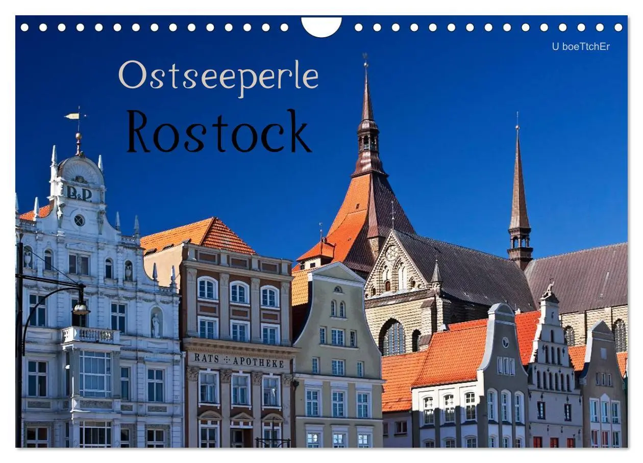 Cover: 9783516011326 | Ostseeperle Rostock (Wandkalender 2026 DIN A4 quer), CALVENDO...