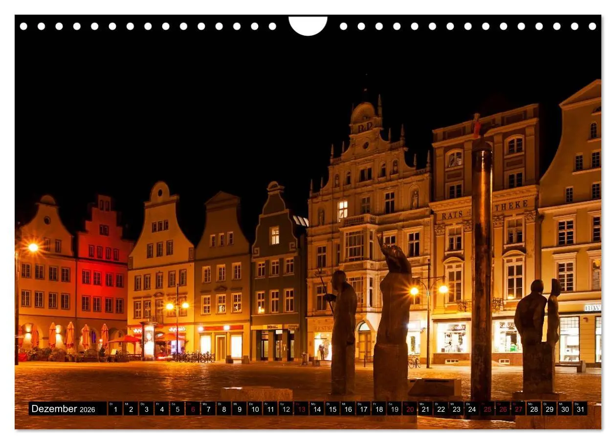 Bild: 9783516011326 | Ostseeperle Rostock (Wandkalender 2026 DIN A4 quer), CALVENDO...