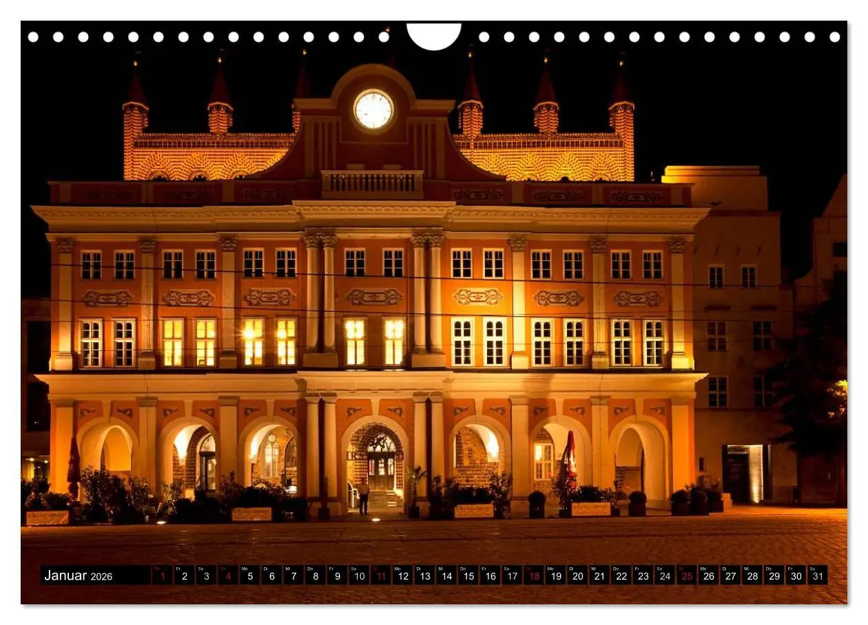 Bild: 9783516011326 | Ostseeperle Rostock (Wandkalender 2026 DIN A4 quer), CALVENDO...