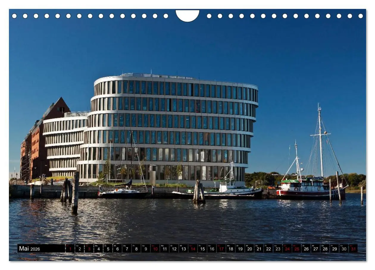 Bild: 9783516011326 | Ostseeperle Rostock (Wandkalender 2026 DIN A4 quer), CALVENDO...