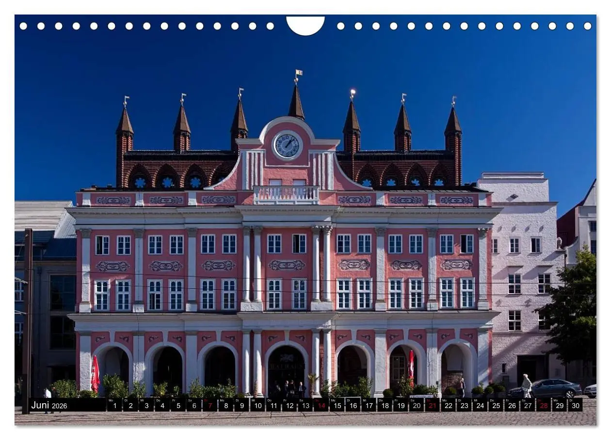 Bild: 9783516011326 | Ostseeperle Rostock (Wandkalender 2026 DIN A4 quer), CALVENDO...