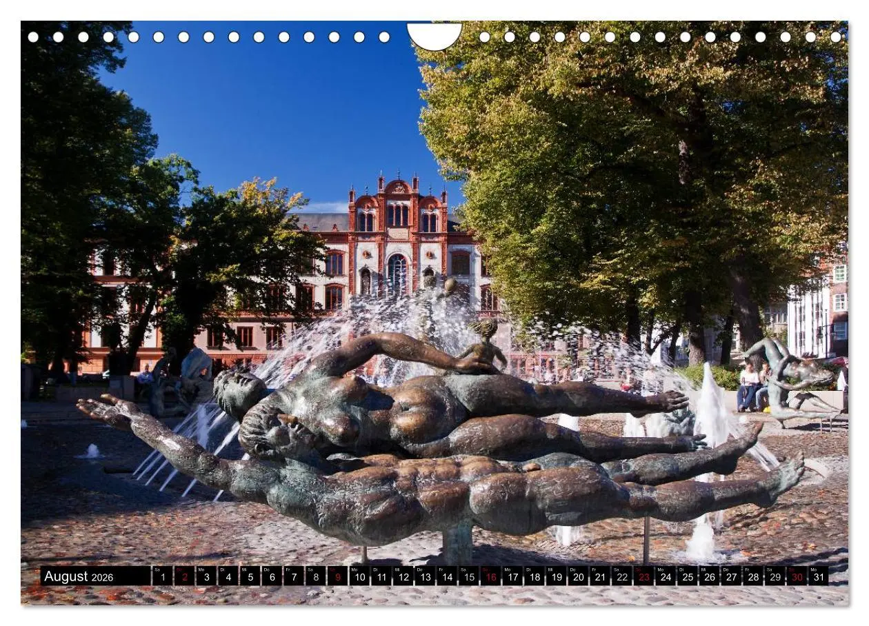Bild: 9783516011326 | Ostseeperle Rostock (Wandkalender 2026 DIN A4 quer), CALVENDO...