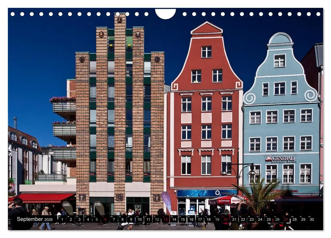 Bild: 9783516011326 | Ostseeperle Rostock (Wandkalender 2026 DIN A4 quer), CALVENDO...