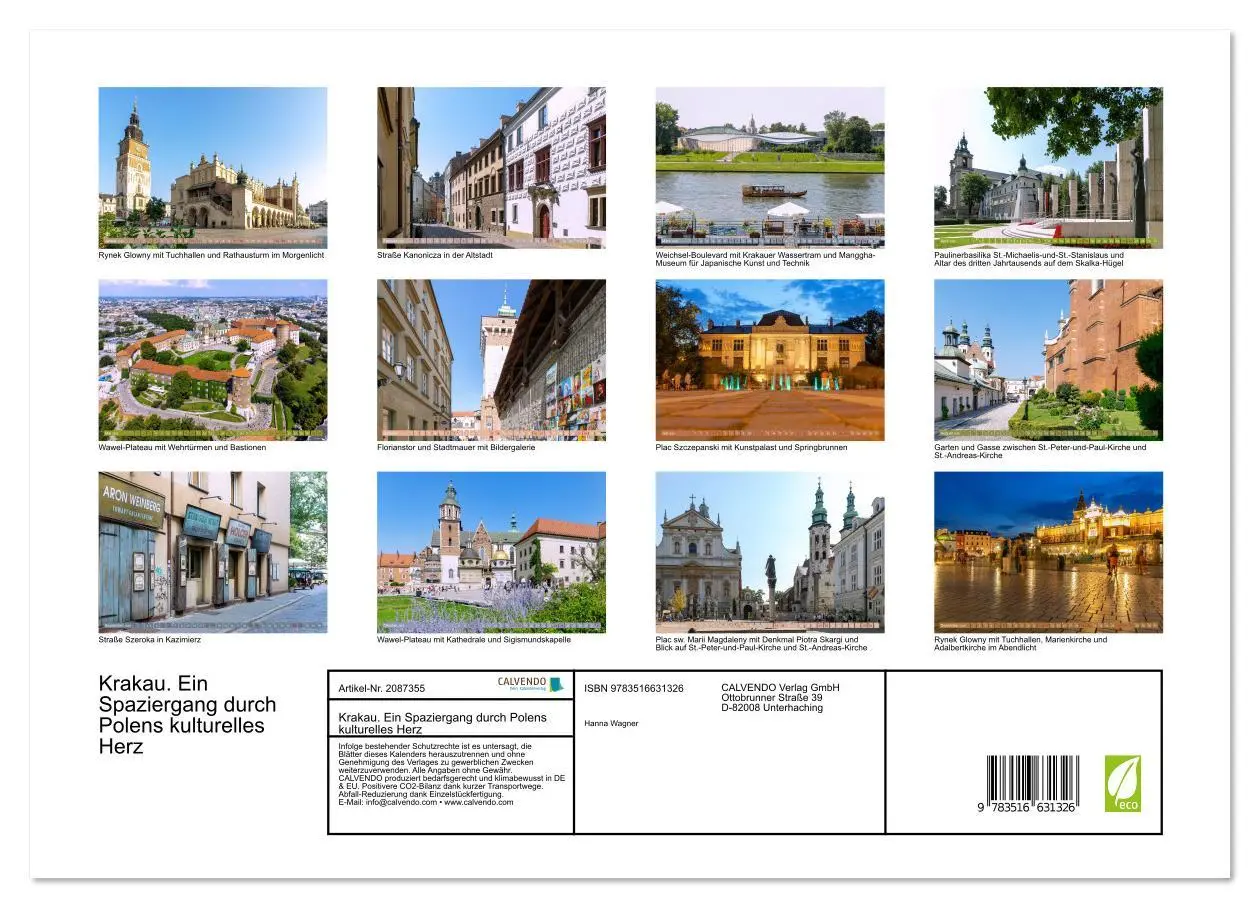 Bild: 9783516631326 | Krakau. Ein Spaziergang durch Polens kulturelles Herz (hochwertiger...