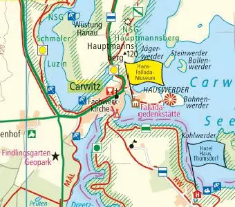 Bild: 9783747301326 | Naturpark Feldberger Seenlandschaft - Nördliche Uckermark 1:60 000
