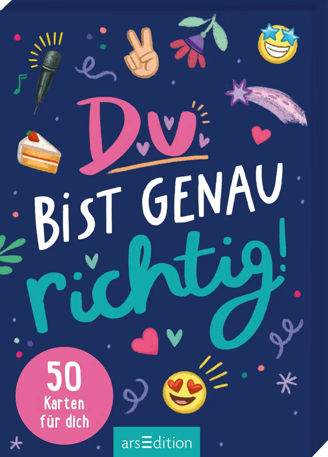 Cover: 9783845861326 | Du bist genau richtig! - 50 Karten für dich (PS: Du bist die Beste!) Cover: 9783845861326 | Du bist genau richtig! - 50 Karten für dich (PS: Du bist die Beste!)