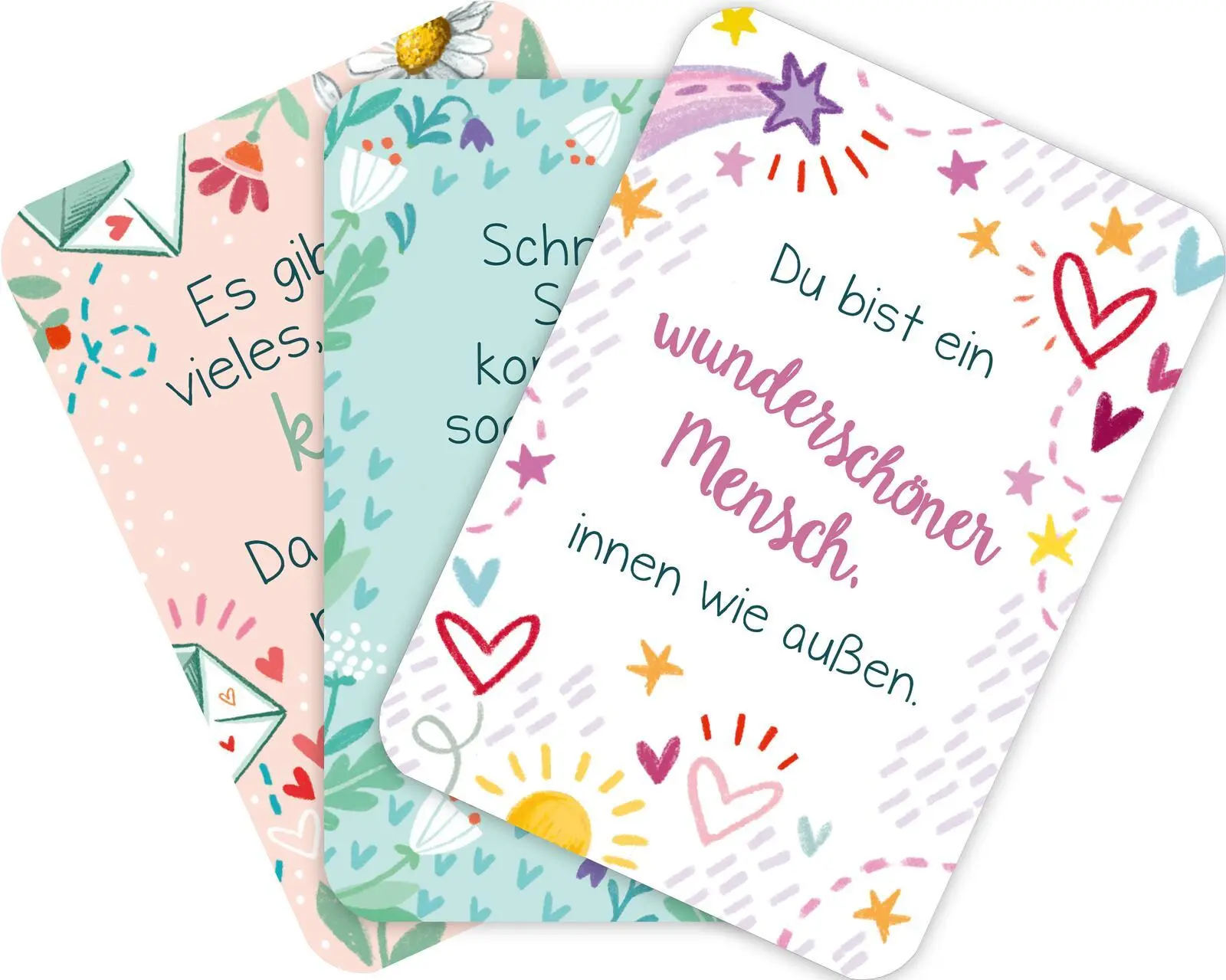 Bild: 9783845861326 | Du bist genau richtig! - 50 Karten für dich | Natalie Buchholz | Buch