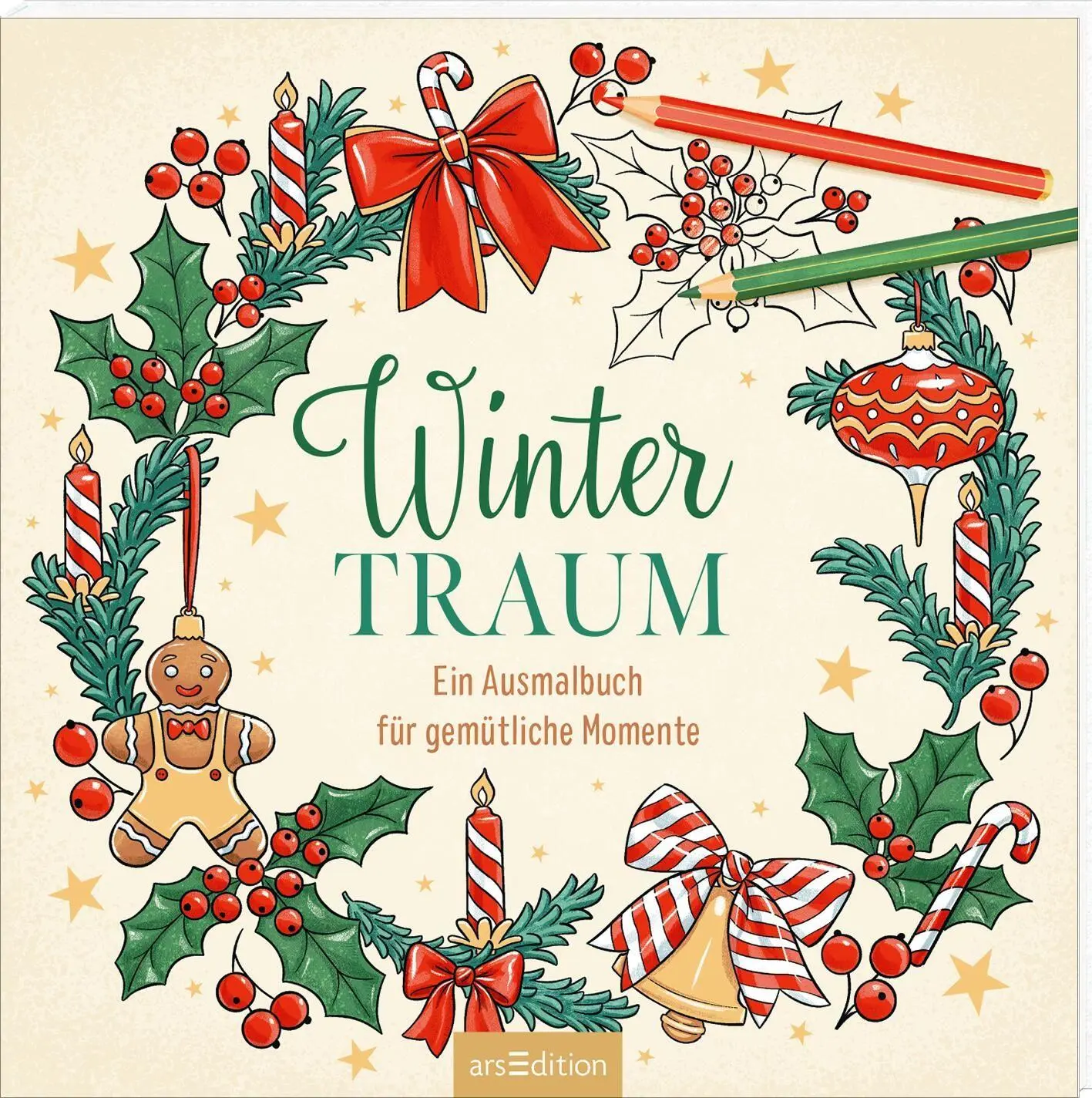 Cover: 4014489141426 | Wintertraum | Ein Ausmalbuch für gemütliche Momente | Olga Kawa | Buch