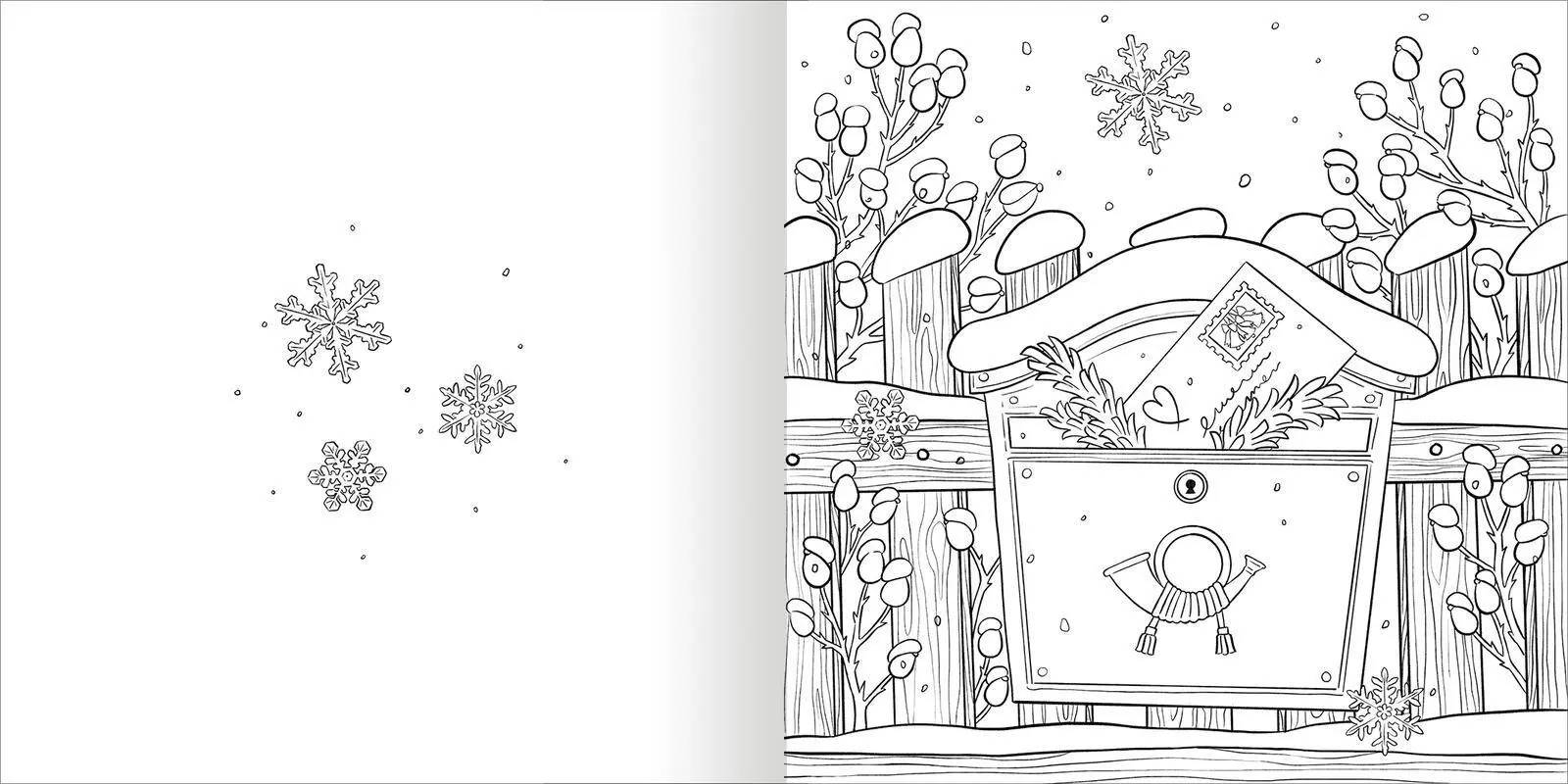 Bild: 4014489141426 | Wintertraum | Ein Ausmalbuch für gemütliche Momente | Olga Kawa | Buch