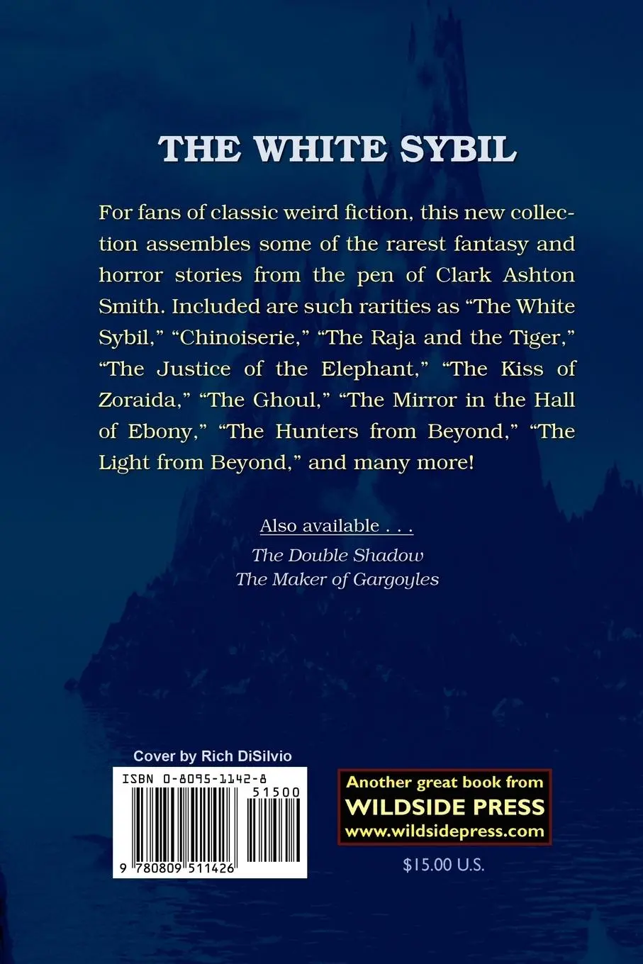 Rückseite: 9780809511426 | The White Sybil and Other Stories | Clark Ashton Smith | Taschenbuch