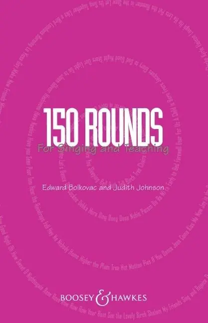 Cover: 9781458411426 | 150 Rounds for Singing and Teaching - Singing Book with a...