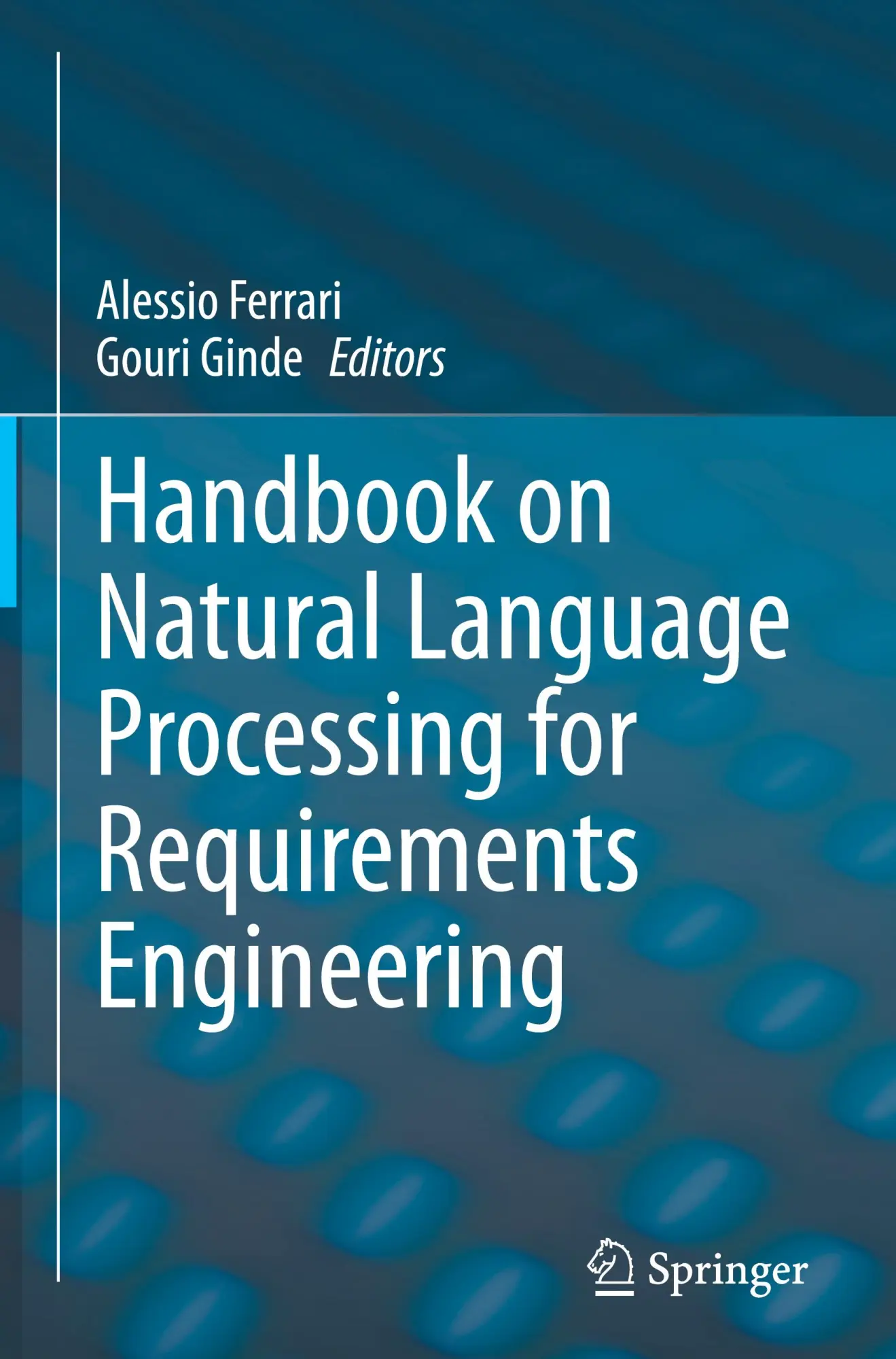 Cover: 9783031731426 | Handbook on Natural Language Processing for Requirements Engineering