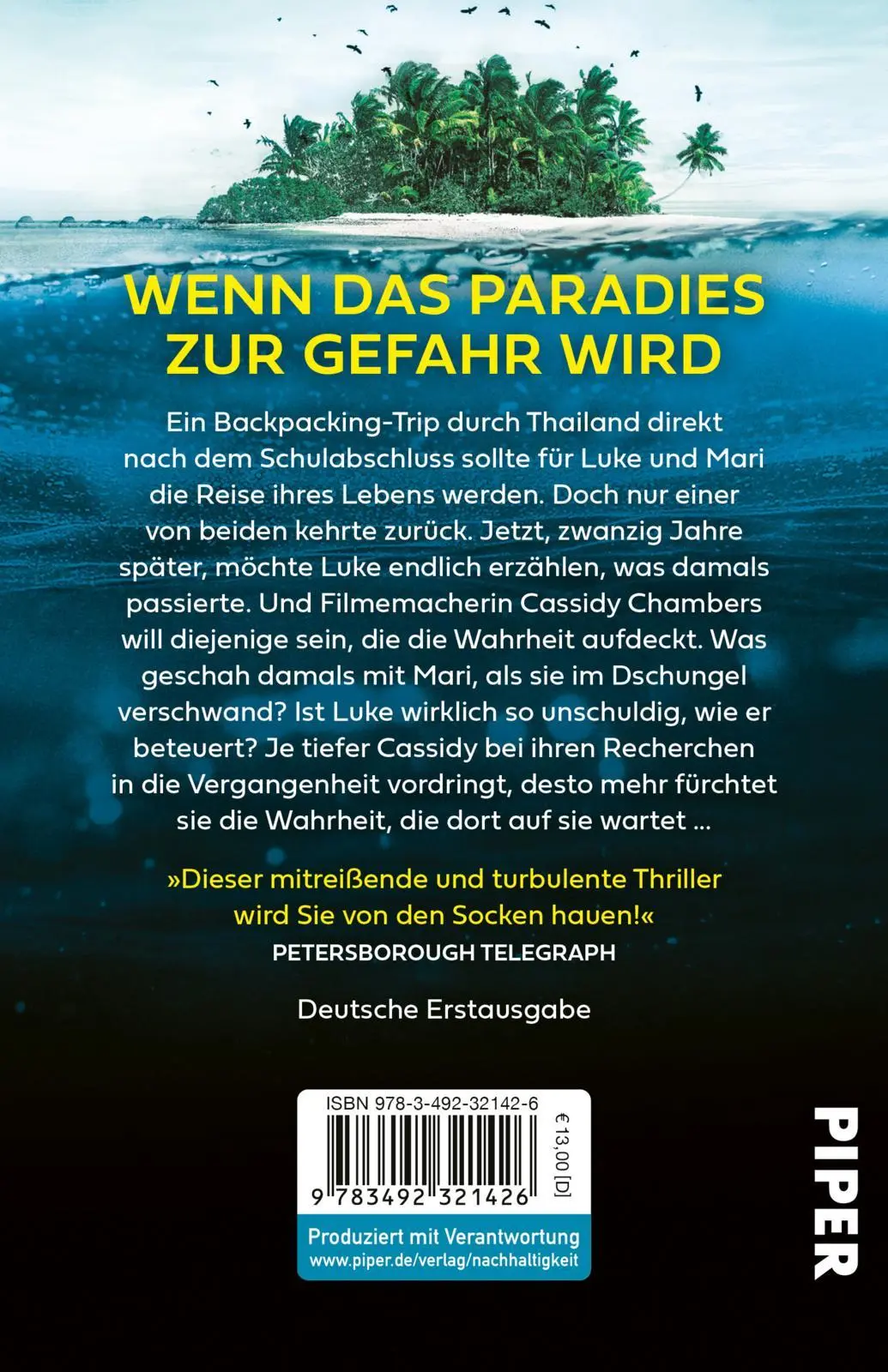 Rückseite: 9783492321426 | Her Last Summer - Eine verschwundene Frau. Eine Reise ohne Wiederkehr.