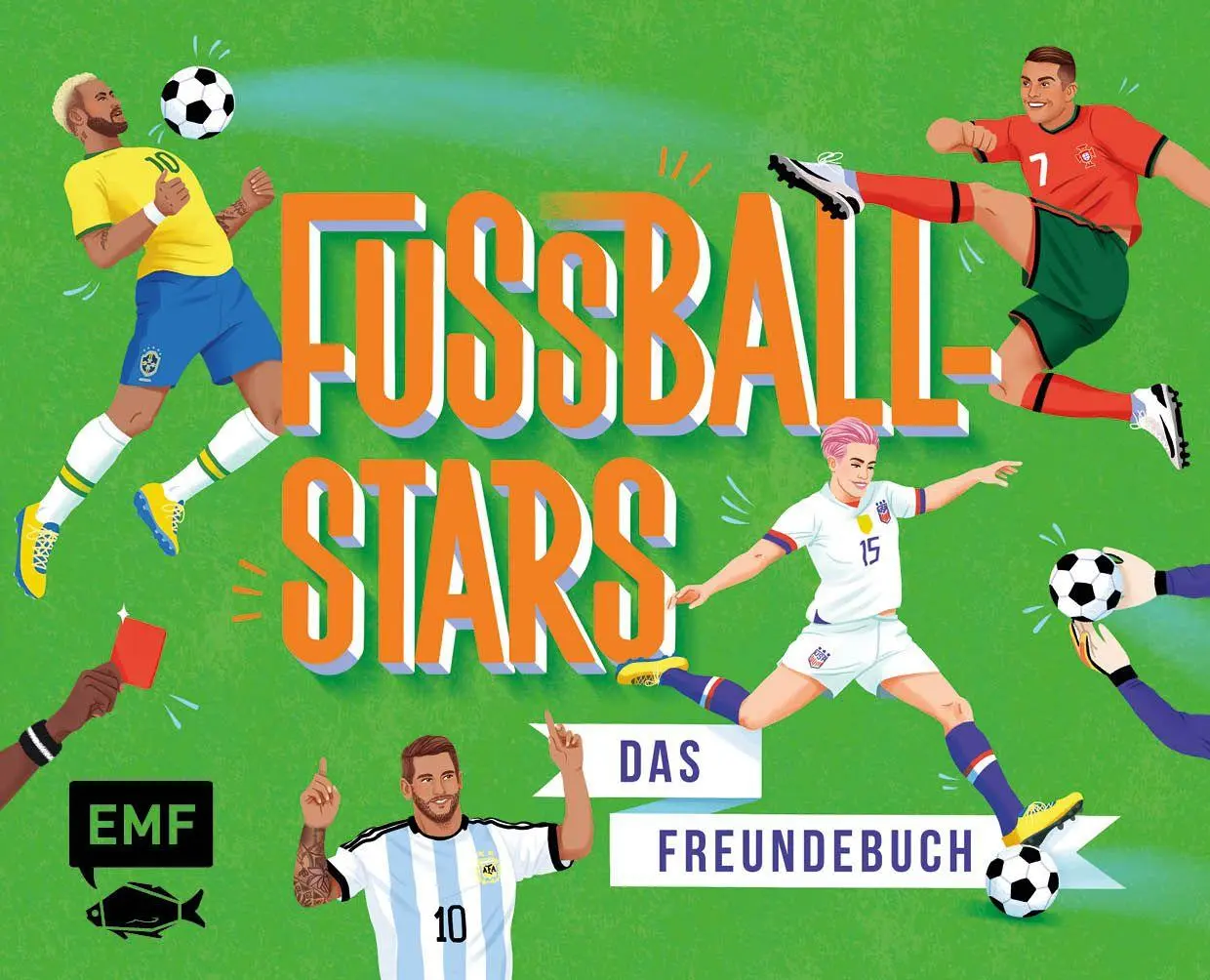 Cover: 9783745931426 | Fußball-Stars - Das Freundebuch | Petra Braun | Buch | 64 S. | Deutsch