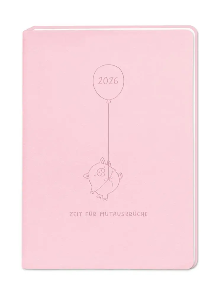 Cover: 9783986361426 | Terminplaner Lederlook 2026 Rosa | Terminplaner Lederlook A6 | Buch Cover: 9783986361426 | Terminplaner Lederlook 2026 Rosa | Terminplaner Lederlook A6 | Buch