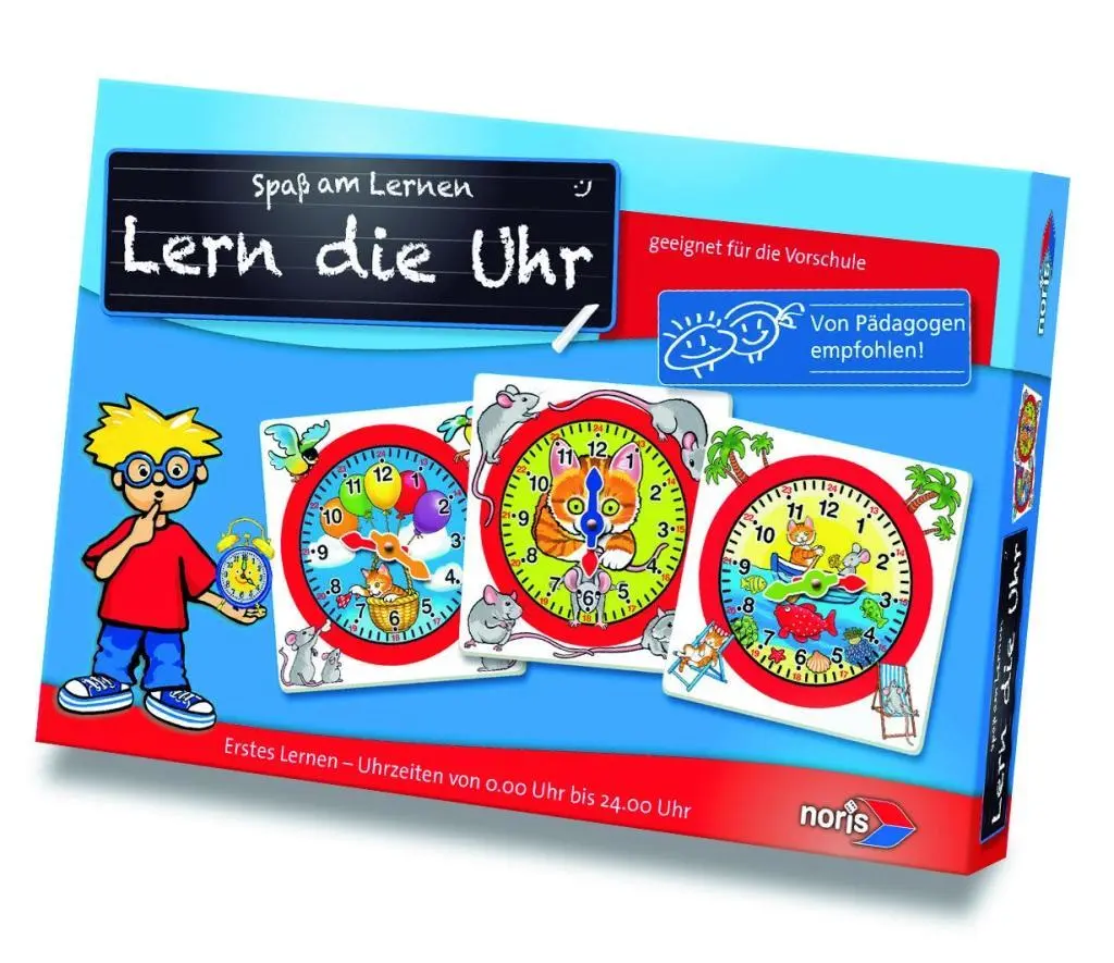 Bild: 4000826061526 | Lern die Uhr | Spiel | 606076152 | Deutsch | 2017 | Noris Spiele GmbH