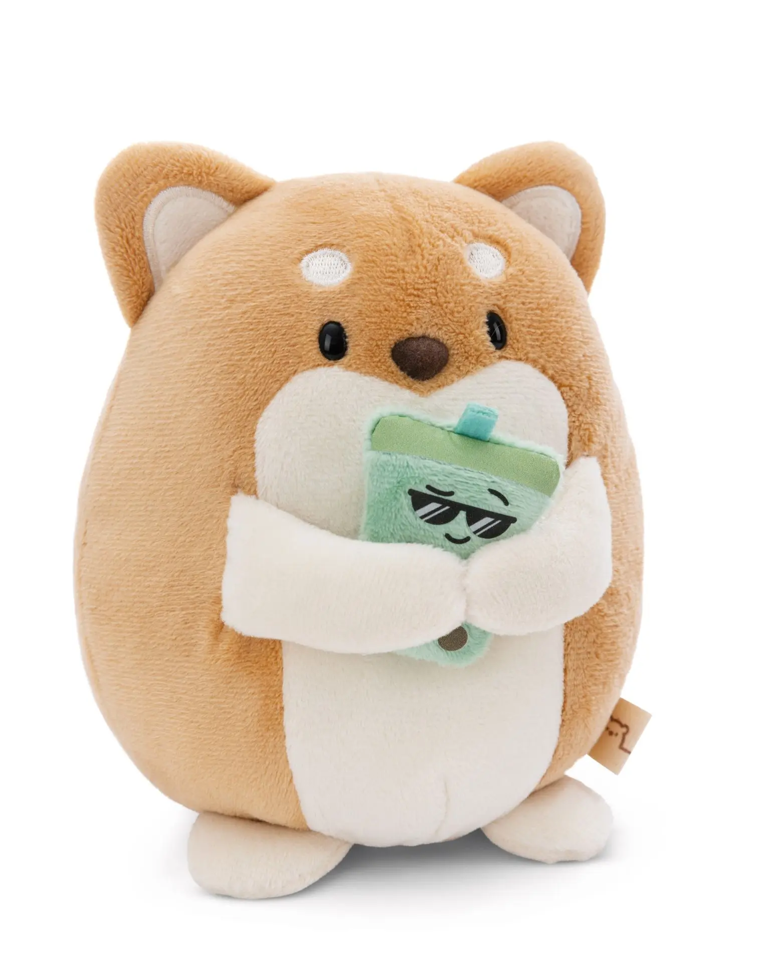 Cover: 4012390611526 | Nici 61152 Kuscheltier Hund Hiro 16cm mit Bubble Tee in | mymochi