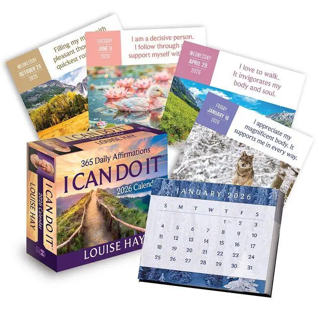Cover: 9781401971526 | I Can Do It(r) 2026 Calendar | 365 Daily Affirmations | Louise Hay