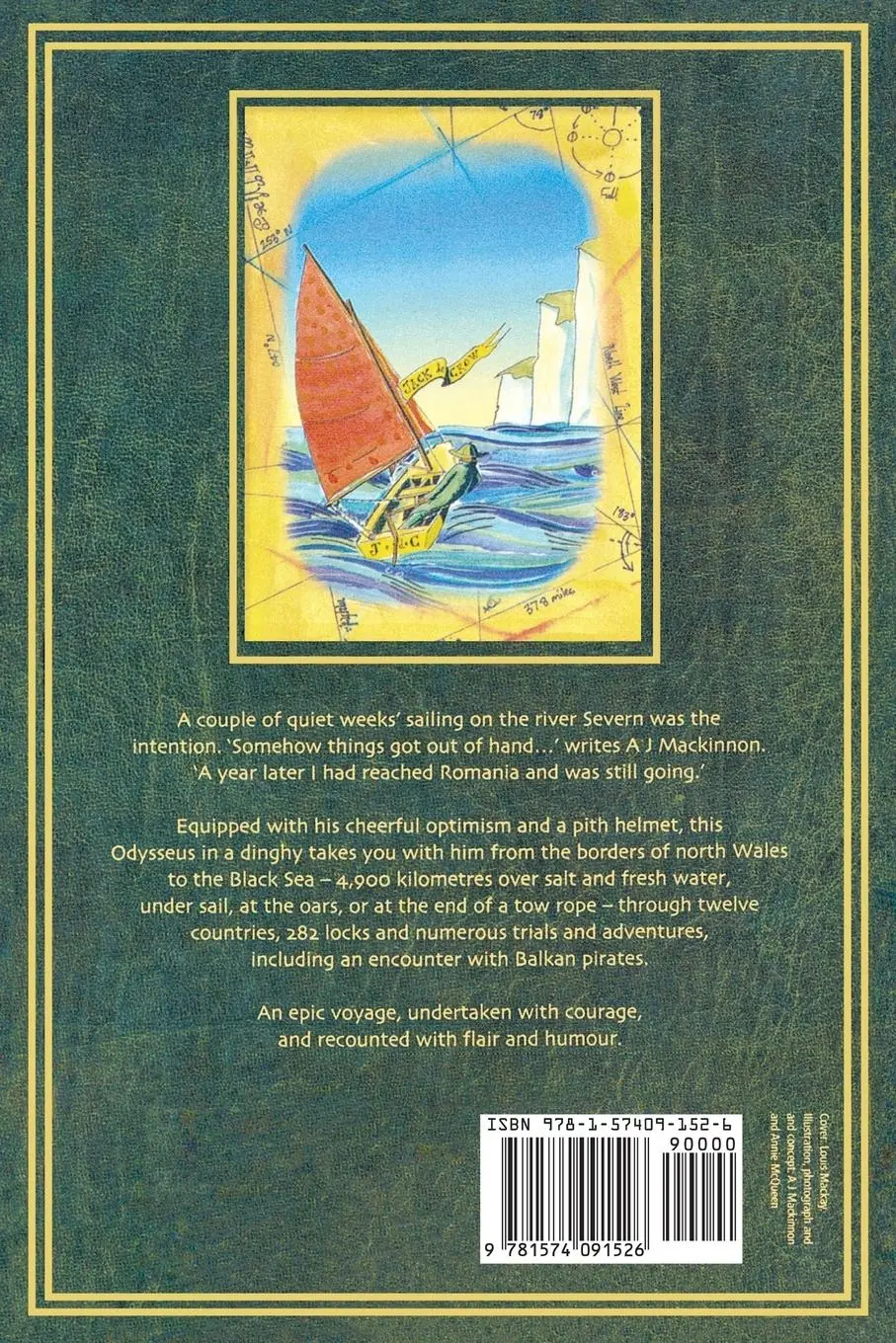 Rückseite: 9781574091526 | The Unlikely Voyage of Jack De Crow | A J MacKinnon | Taschenbuch