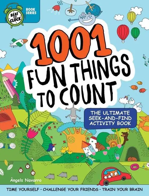 Cover: 9781641241526 | 1001 Fun Things to Count | The Ultimate Seek-And-Find Activity Book