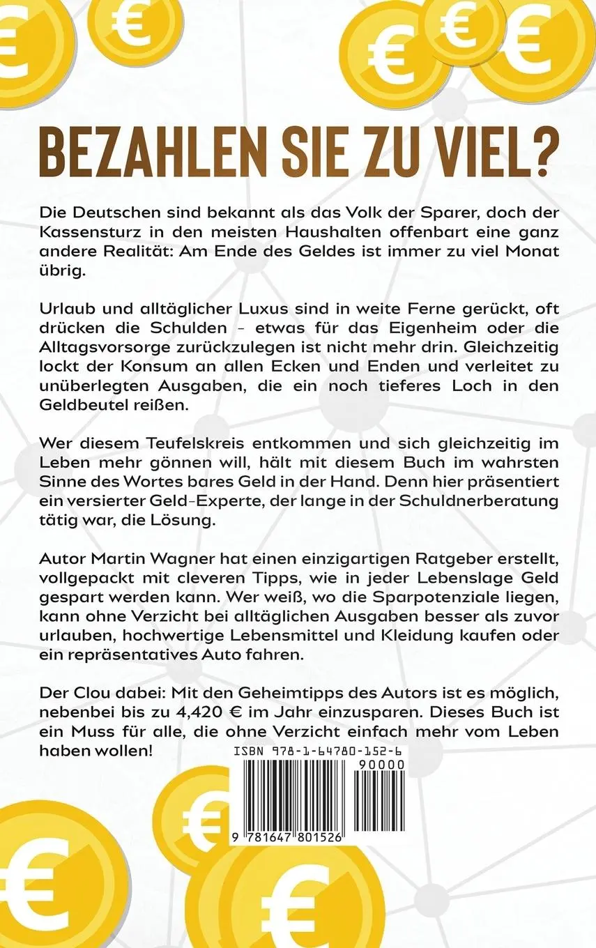 Rückseite: 9781647801526 | ¿Bezahlen Sie zu viel?" | Martin Wagner | Buch | 2020