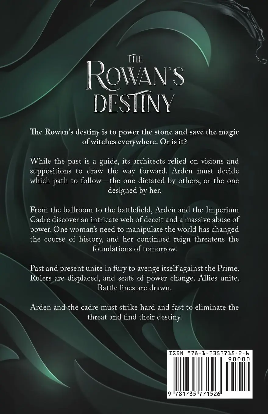 Rückseite: 9781735771526 | The Rowan's Destiny | An Urban Fantasy Reverse Harem Romance | Brie