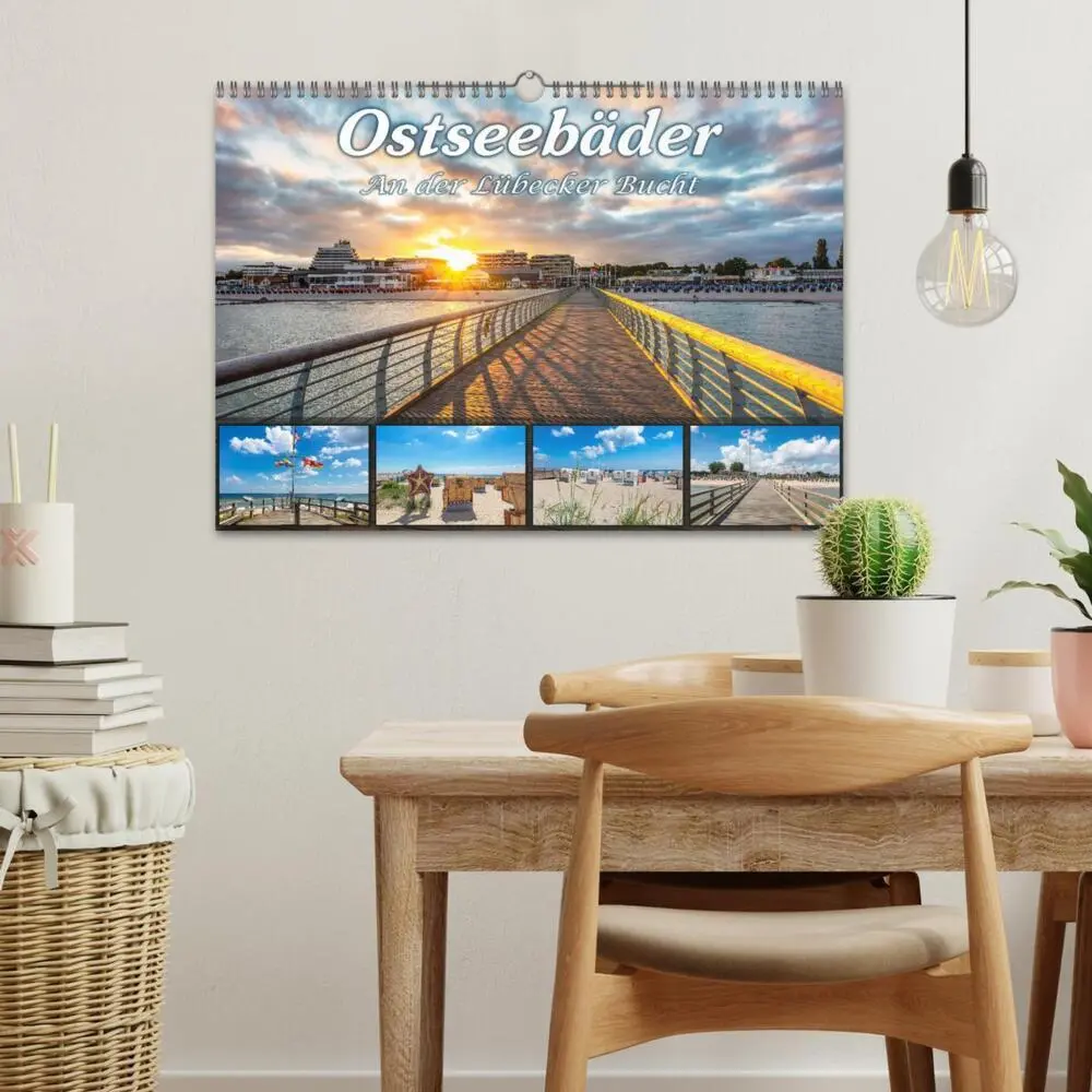 Bild: 9783383961526 | Ostseebäder an der Lübecker Bucht (Wandkalender 2025 DIN A3 quer),...