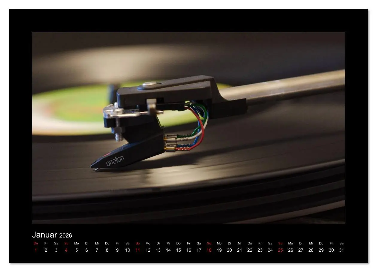 Bild: 9783516231526 | Hifi Visionen (Wandkalender 2026 DIN A4 quer), CALVENDO Monatskalender