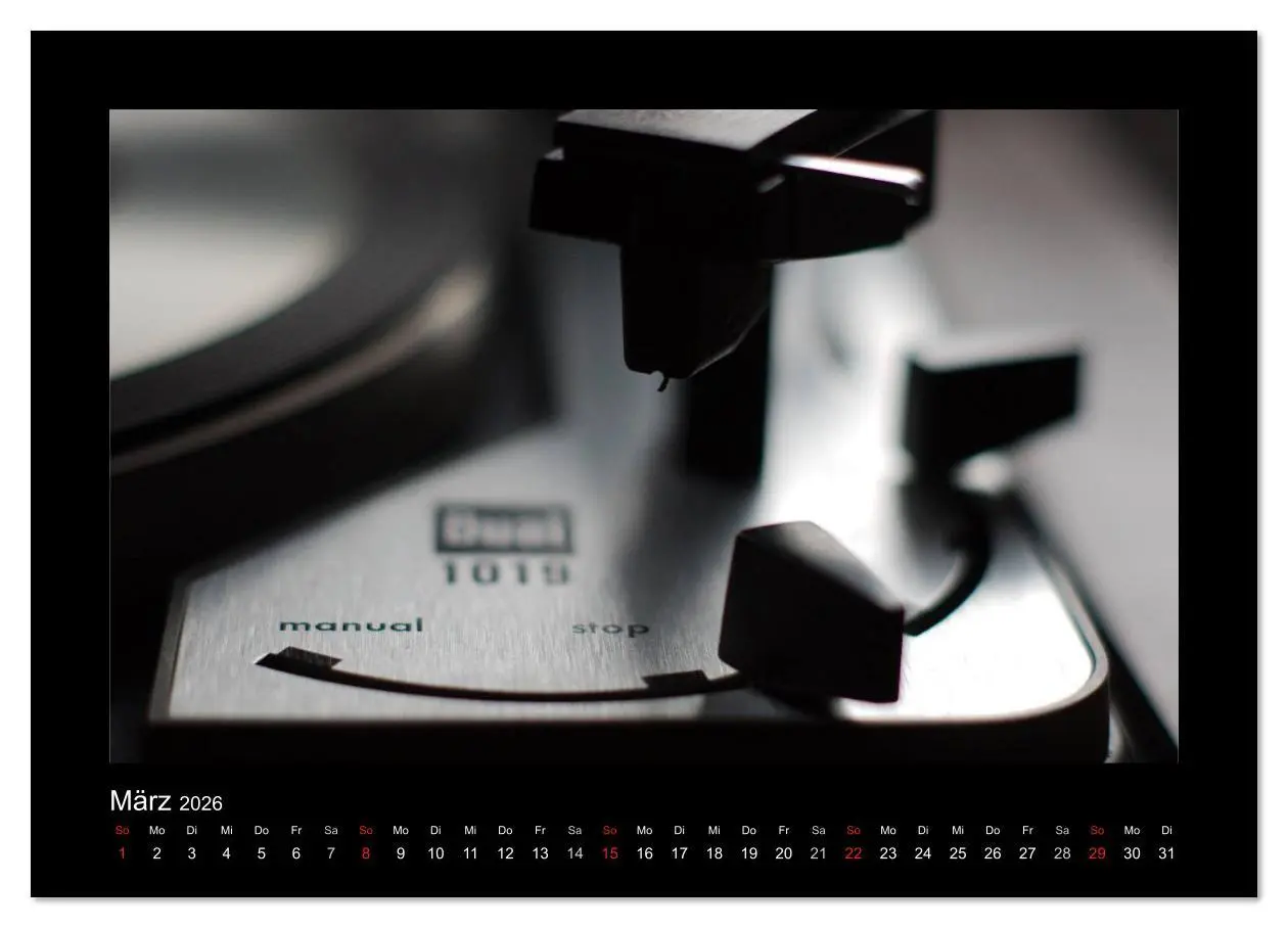 Bild: 9783516231526 | Hifi Visionen (Wandkalender 2026 DIN A4 quer), CALVENDO Monatskalender
