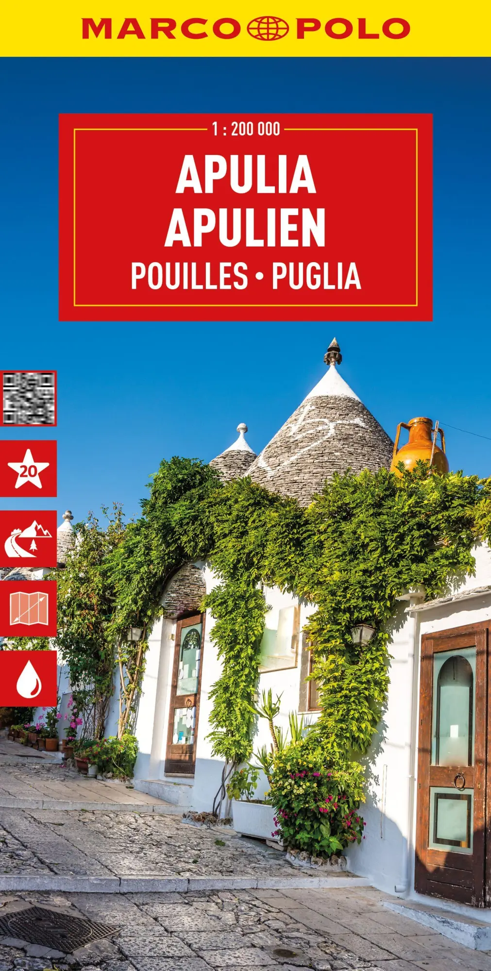 Cover: 9783575021526 | MARCO POLO Reisekarte Italien 11 Apulien 1:200.000 | Polo Marco | 2026