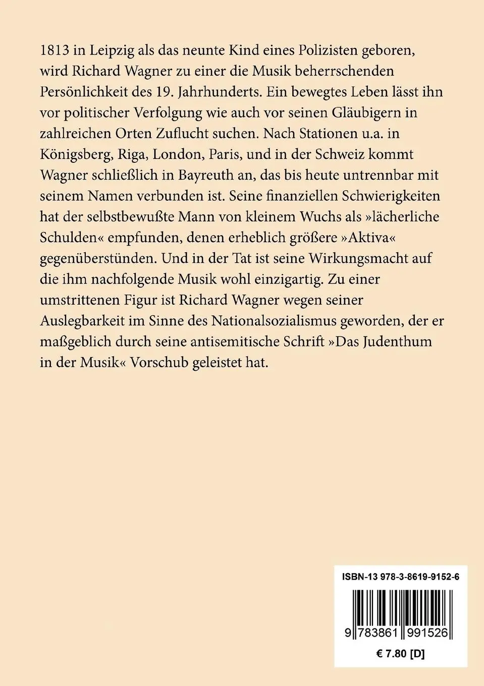 Rückseite: 9783861991526 | Das Kunstwerk der Zukunft | Richard Wagner | Taschenbuch | 128 S.