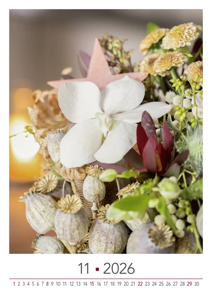 Bild: 9783965631526 | Blühende Momente 2026 | BLOOM's Wandkalender | Team BLOOM's | Kalender