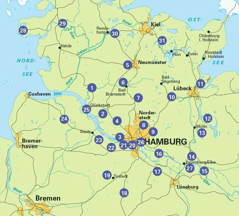 Bild: 9783969901526 | Hamburg und Umland RadLandLust, 26 Lieblings-Radtouren,...