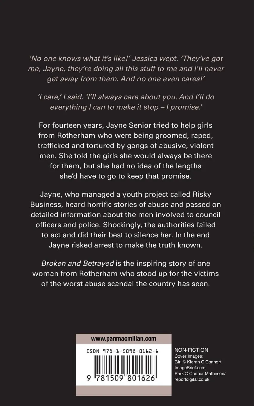 Rückseite: 9781509801626 | Broken and Betrayed | Jayne Senior | Taschenbuch | Englisch | 2016