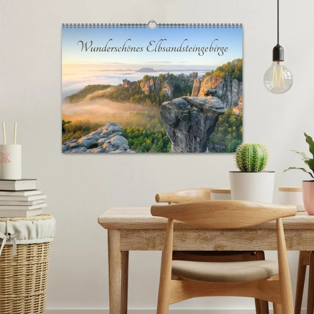 Bild: 9783435351626 | Wunderschönes Elbsandsteingebirge (Wandkalender 2025 DIN A3 quer),...